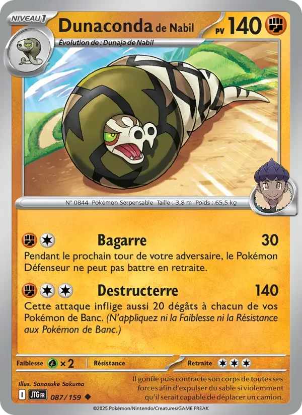 Carte Dunaconda de Nabil