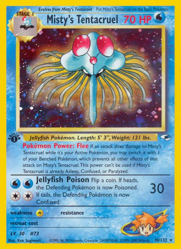 Carte Misty's Tentacruel