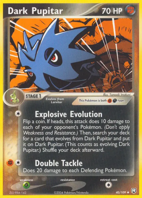 Carte Dark Pupitar