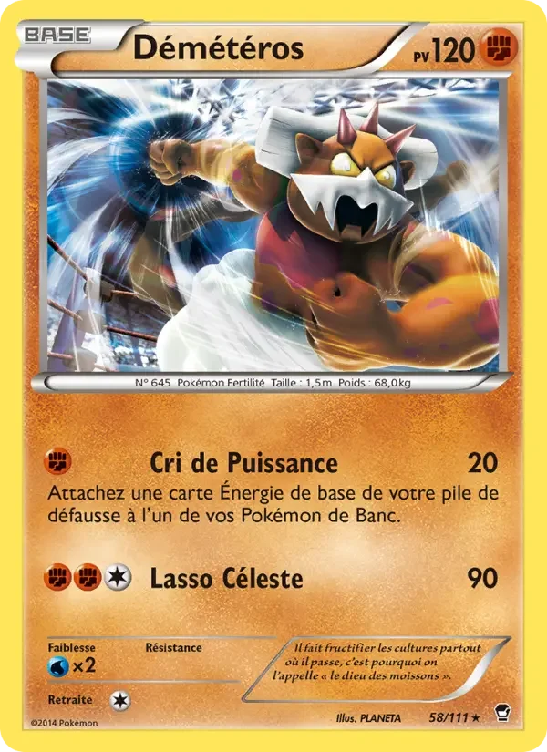 Carte Démétéros