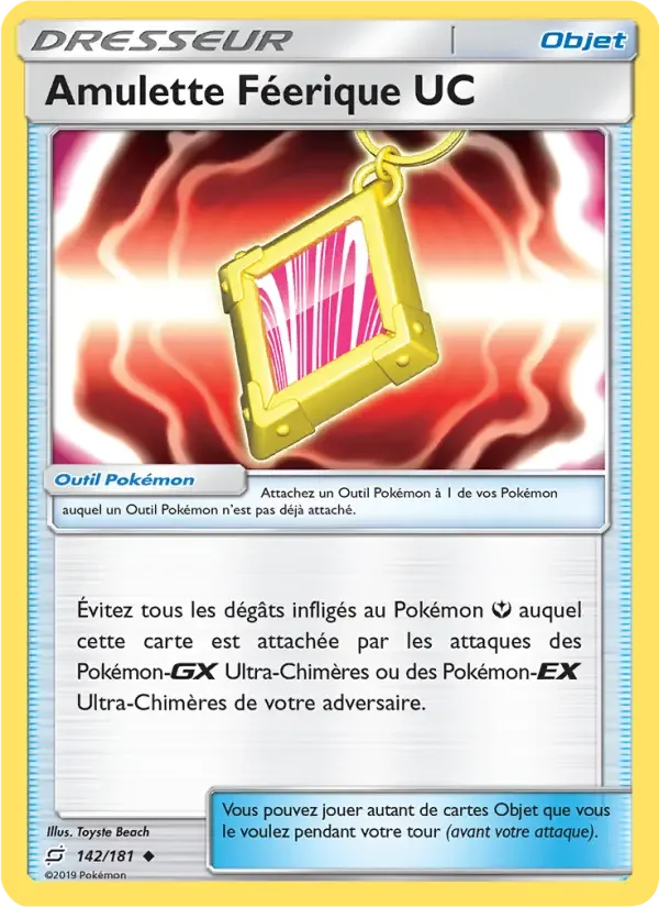 Carte Amulette Féerique UC