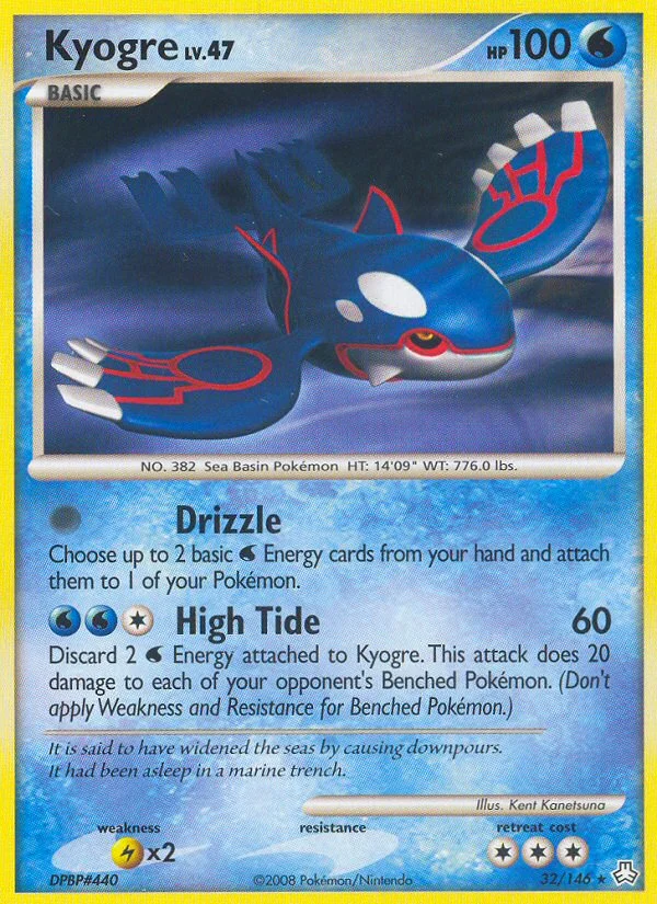 Carte Kyogre