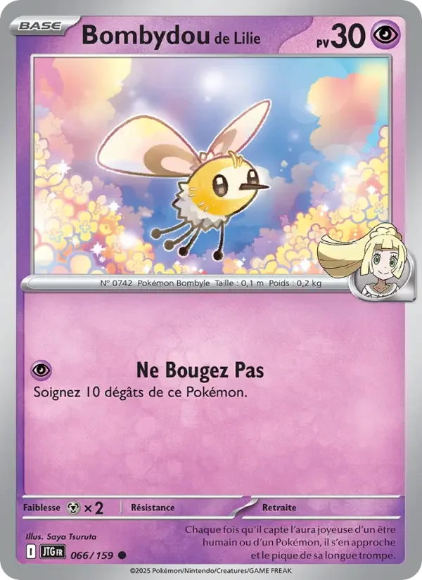 Carte Bombydou de Lilie