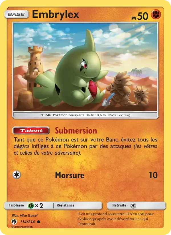 Carte Embrylex