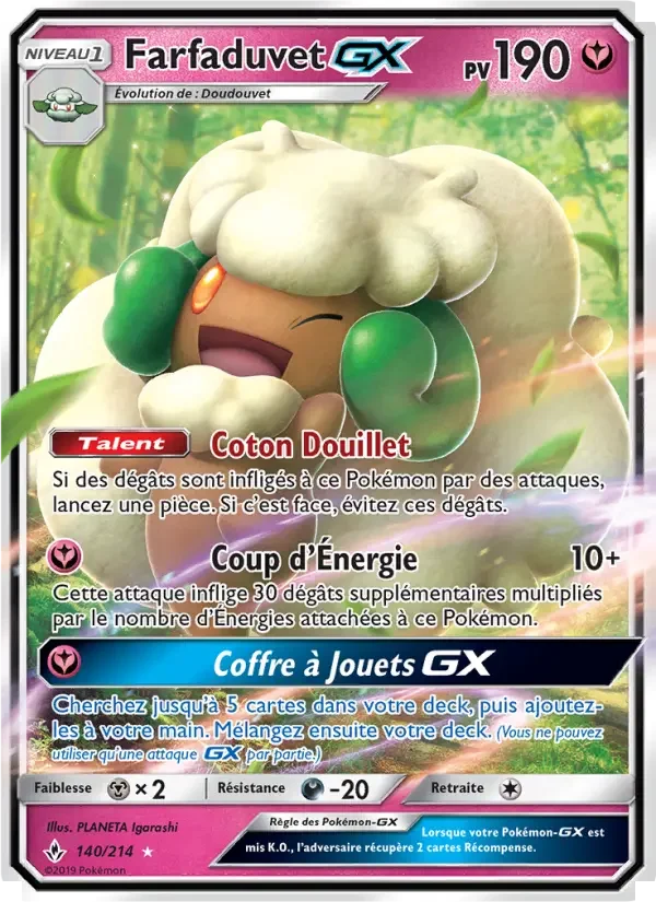 Carte Farfaduvet GX