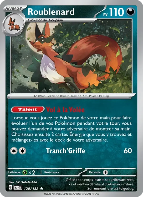Carte Roublenard