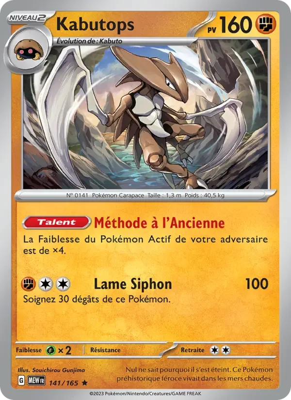 Carte Kabutops