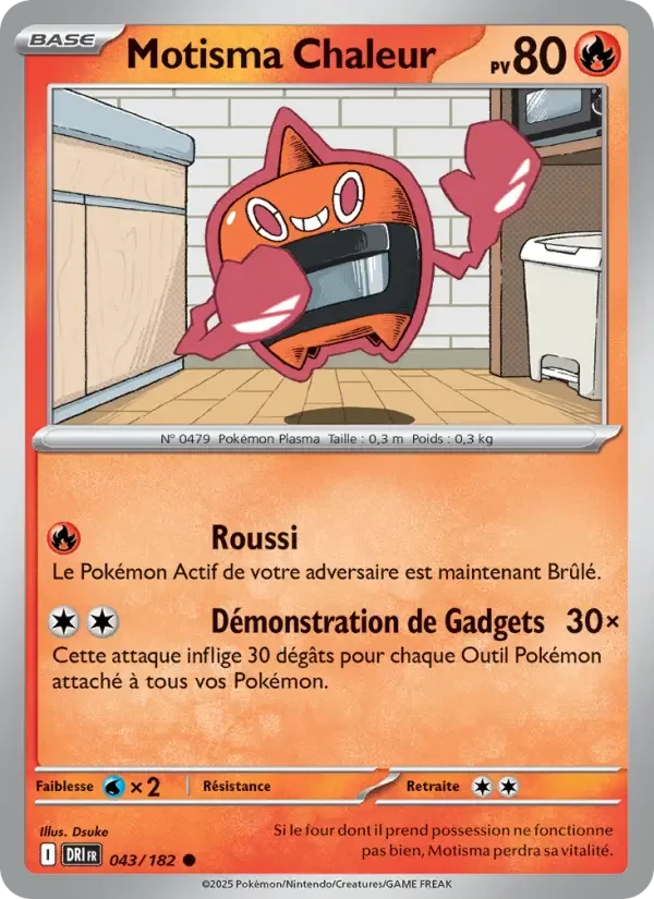 Carte Motisma Chaleur