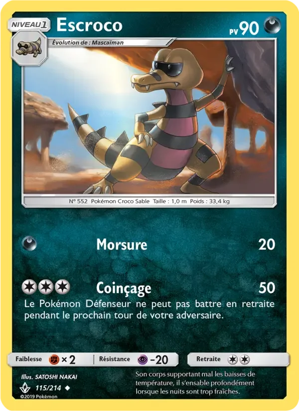 Carte Escroco