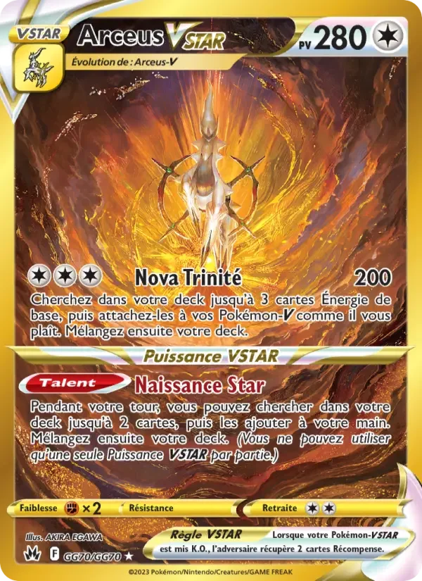 Carte Arceus VSTAR
