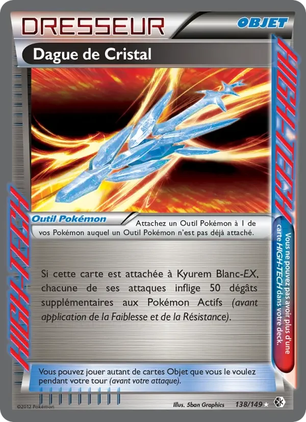 Carte Dague de Cristal