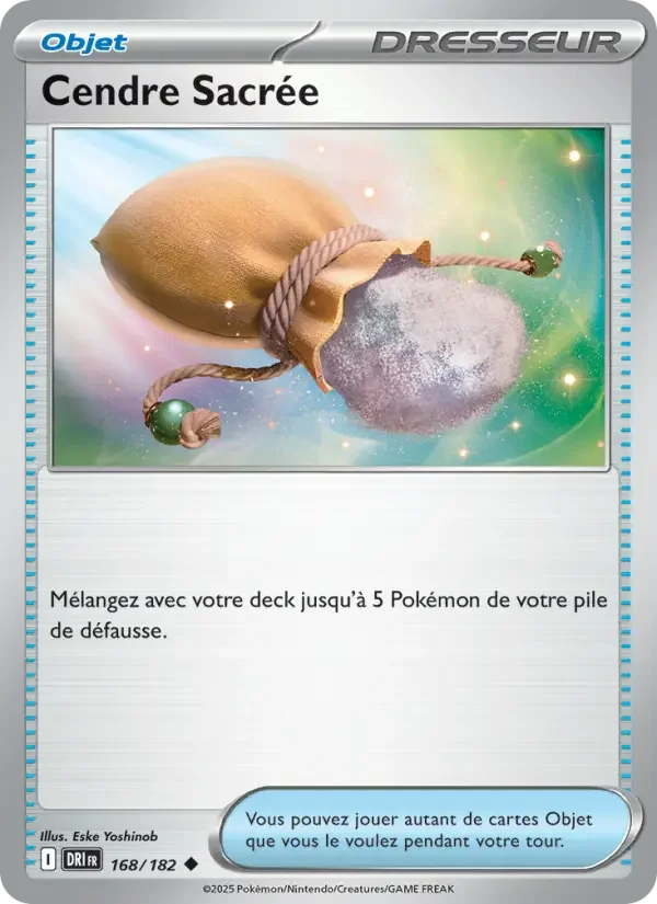 Carte Cendre Sacrée