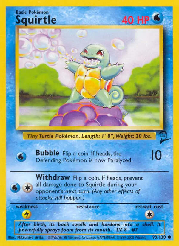 Carte Squirtle