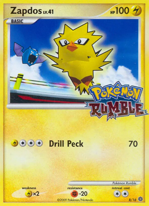Carte Zapdos