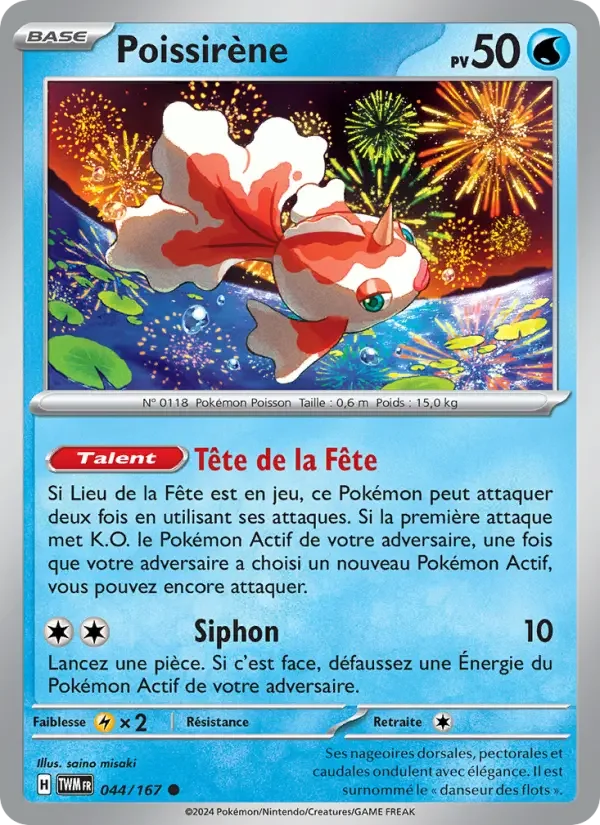 Carte Poissirène