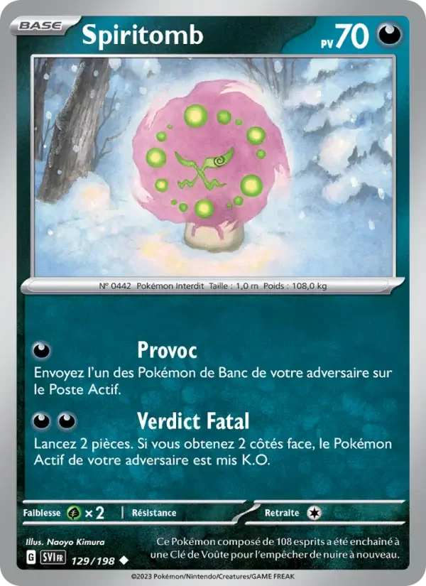 Carte Spiritomb