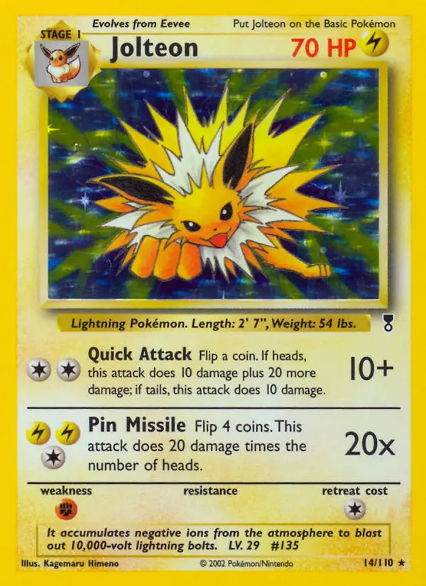 Carte Jolteon