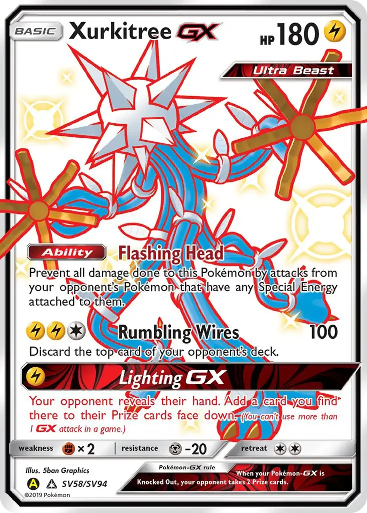 Carte Pokémon Câblifère-GX — Destinées Occultes