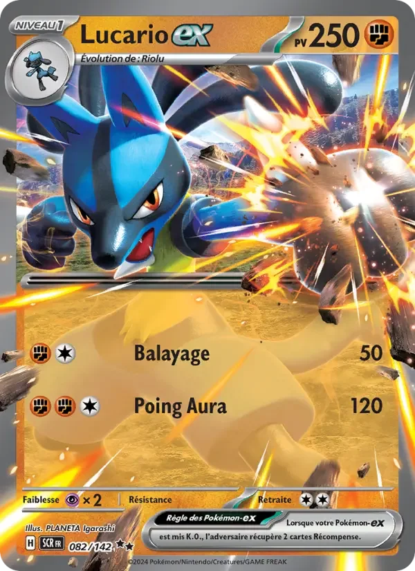Carte Lucario-ex