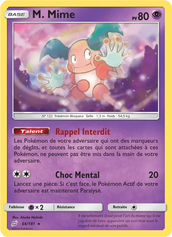 Carte M. Mime