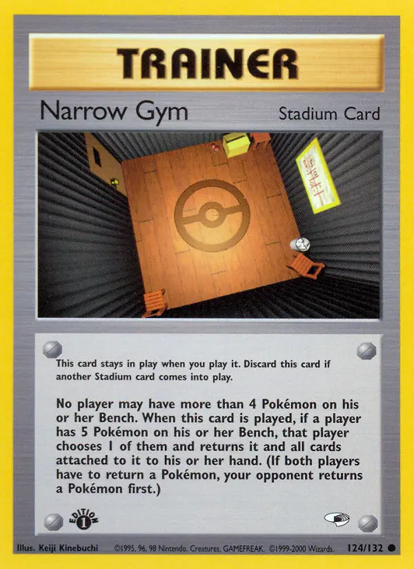 Carte Narrow Gym