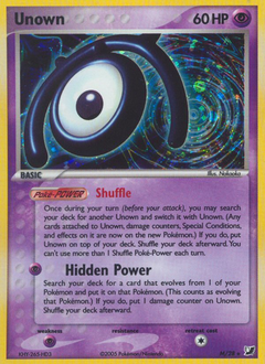 Carte Pokémon Zarbi — Forces Cachées