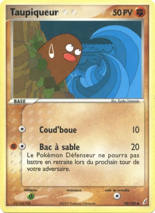 Carte Taupiqueur