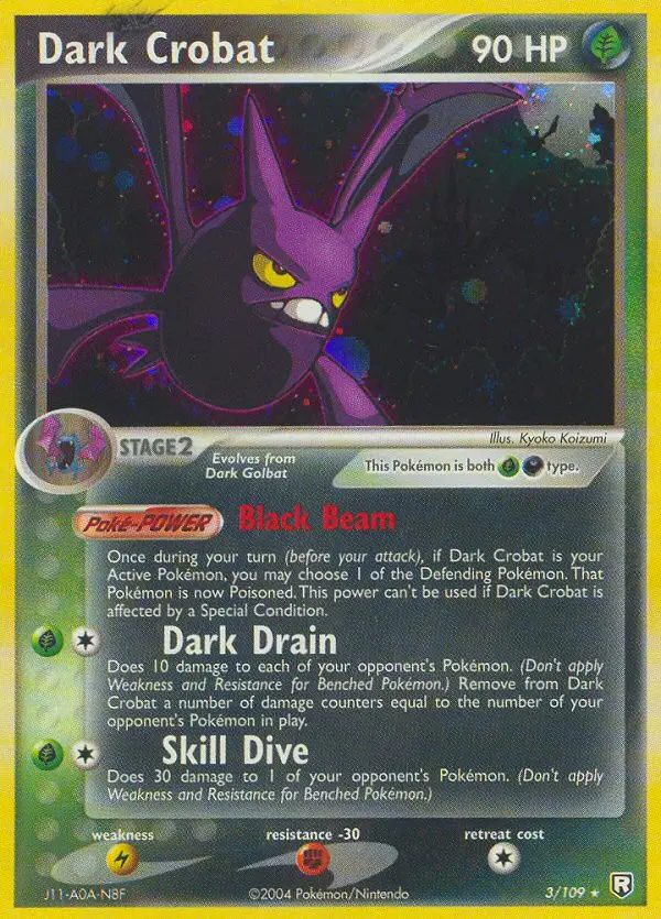 Carte Dark Crobat