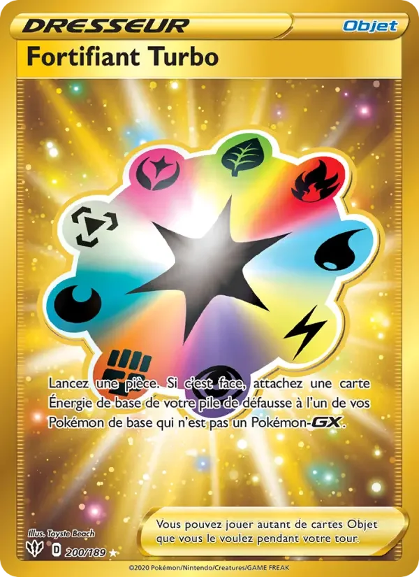 Carte Fortifiant Turbo