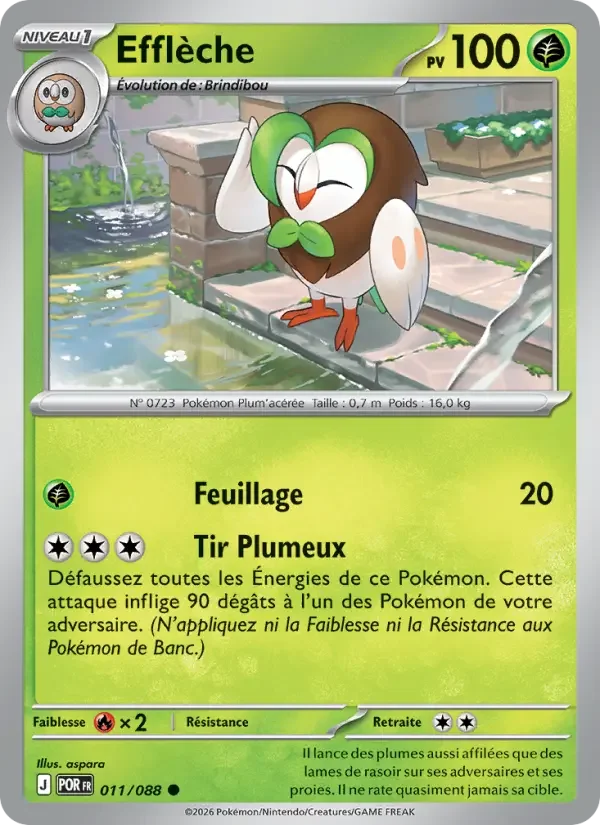 Carte Efflèche