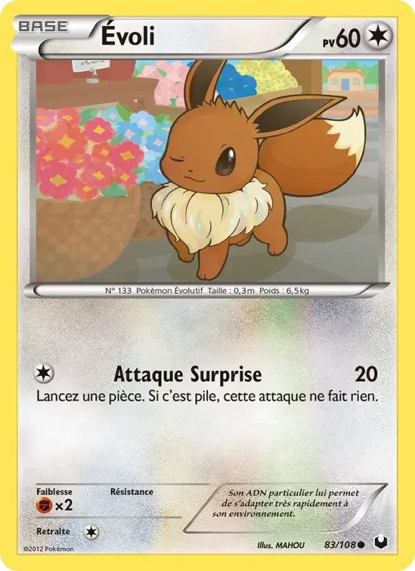 Carte Évoli
