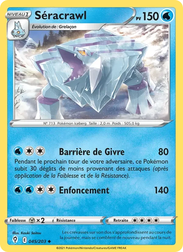 Carte Séracrawl