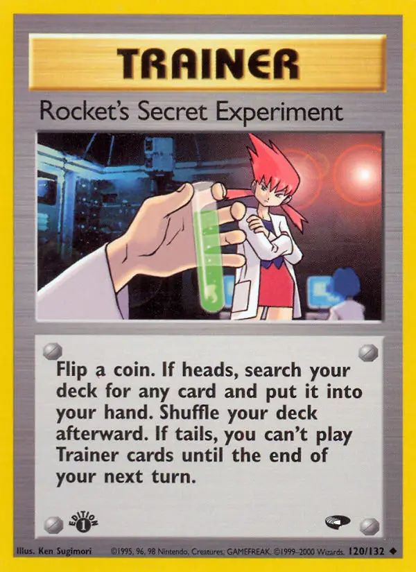 Carte Rocket's Secret Experiment