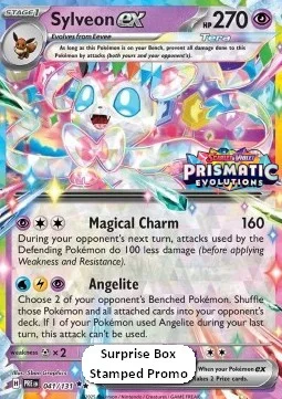 Carte Pokémon Nymphali-ex — Évolutions Prismatiques