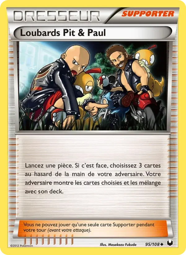 Carte Loubards Pit & Paul