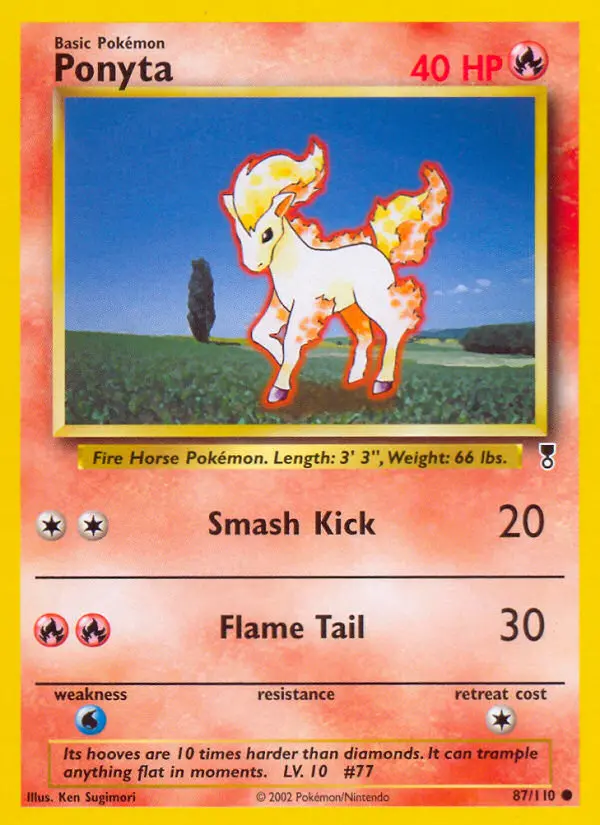 Carte Ponyta