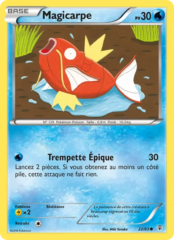 Carte Magicarpe