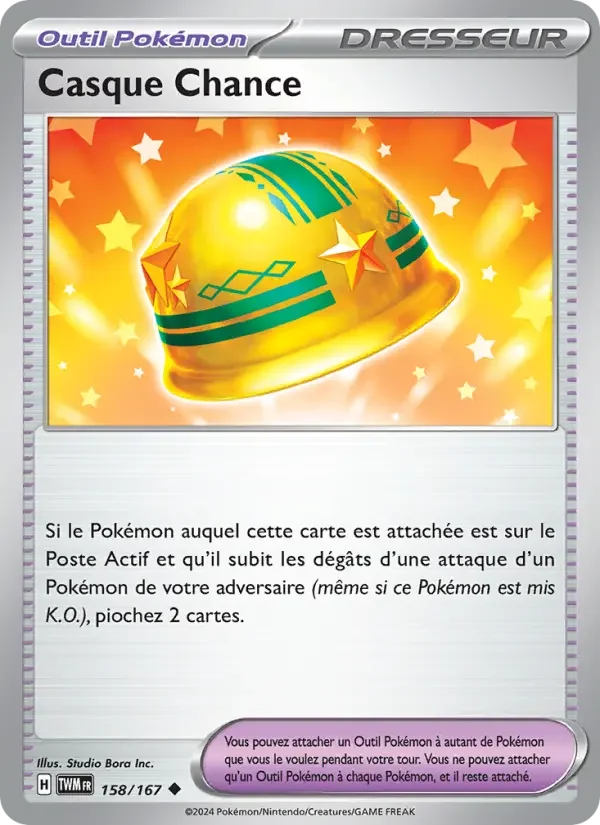 Carte Casque Chance