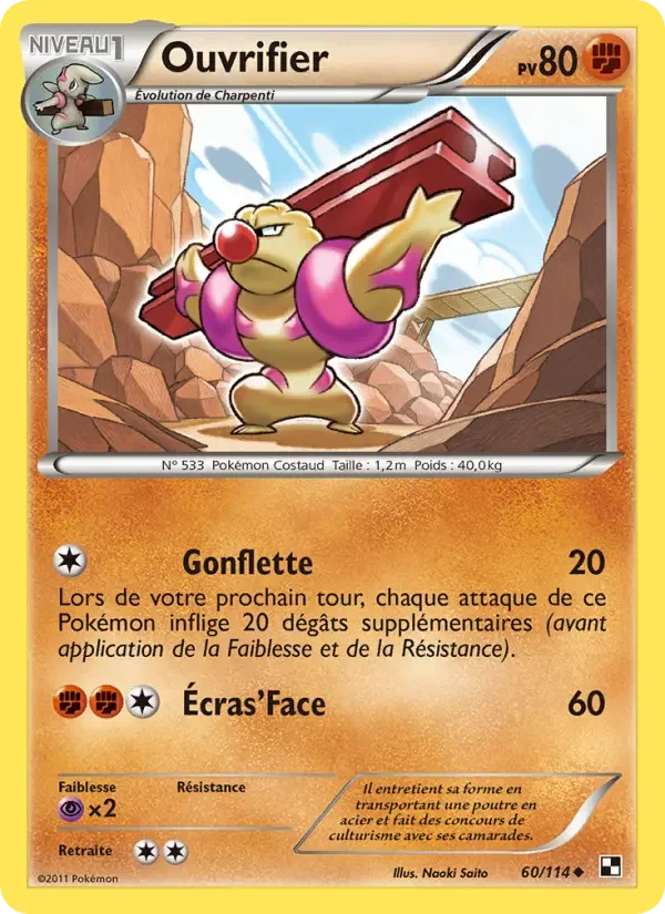 Carte Ouvrifier
