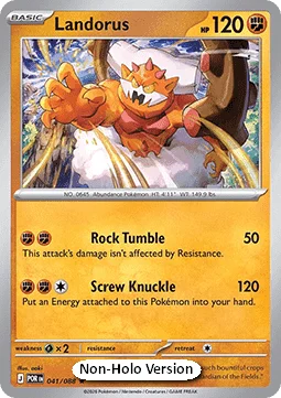 Carte Pokémon Démétéros — Équilibre Parfait