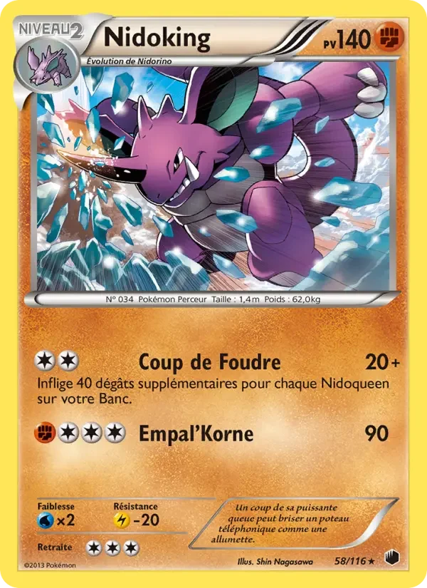 Carte Nidoking