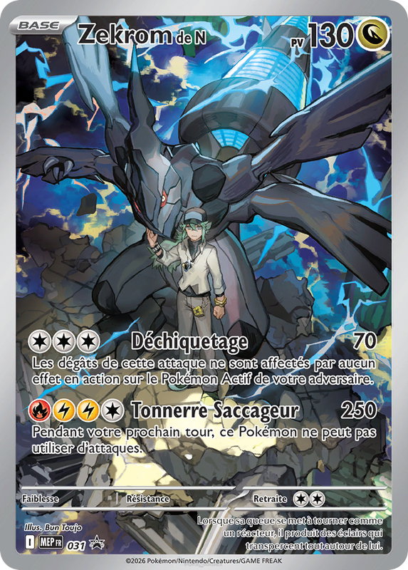 Carte Zekrom de N