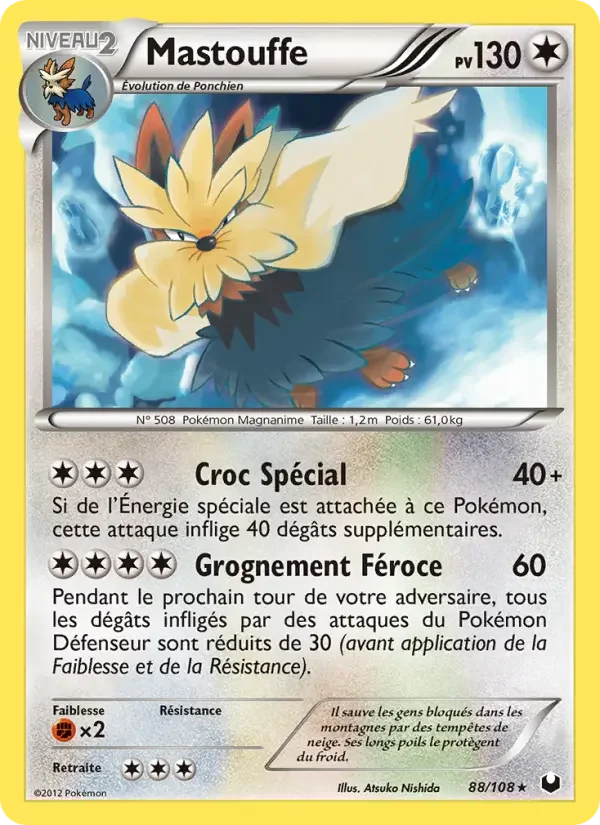Carte Mastouffe