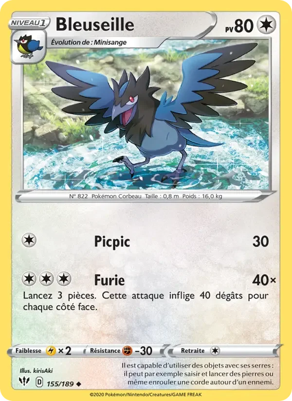 Carte Bleuseille