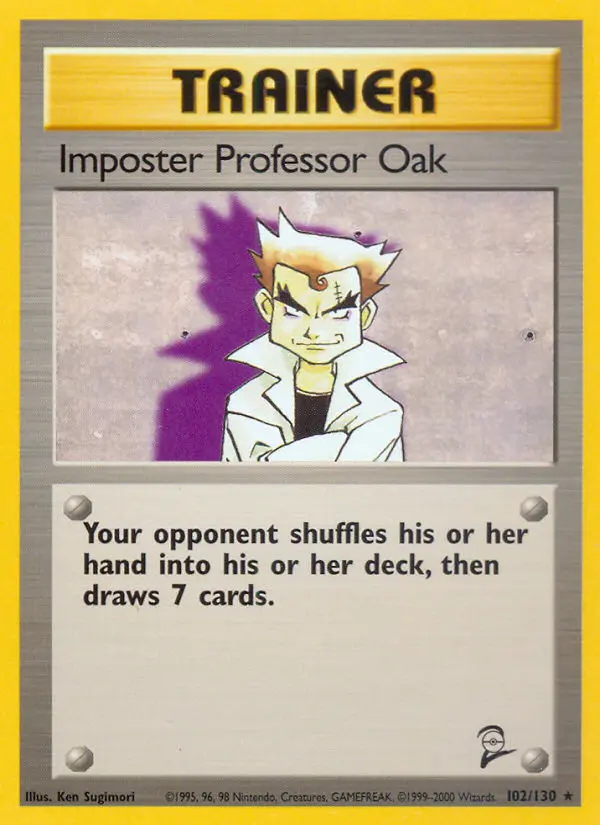Carte Imposter Professor Oak