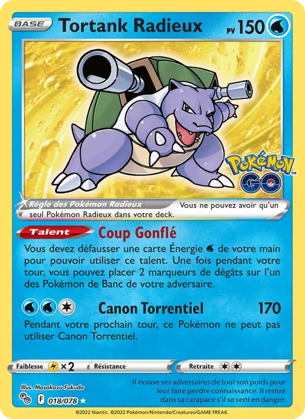 Carte Tortank Radieux