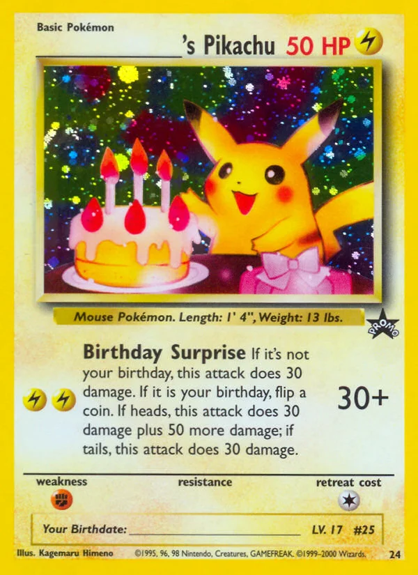Carte _____'s Pikachu