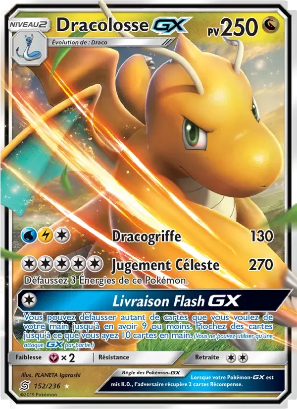 Carte Dracolosse GX