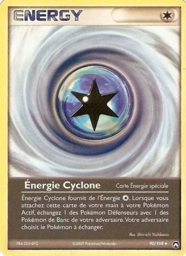 Carte Énergie Cyclone