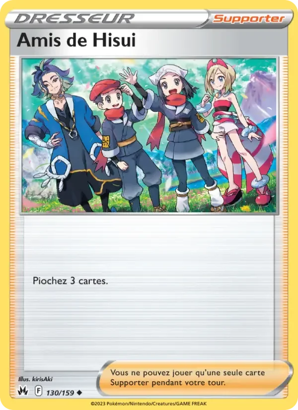Carte Amis de Hisui